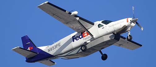FedEx Cessna Caravan N718FX at EAA AirVenture Oshkosh 2026 static display